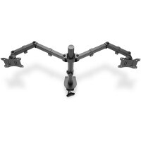 DIGITUS Dual Monitorhalterung, 2x 32", 2x 8 kg