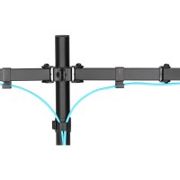 DIGITUS Dual Monitorhalterung, 2x 32", 2x 8 kg