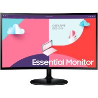 61cm/24 (1920x1080) Samsung S24C364EAU Essential Curved 16:9 4ms HDMI VGA Full HD Black