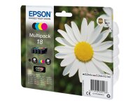 Epson 18 Multipack - 4er-Pack - 15.1 ml - Schwarz