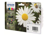 Epson 18 Multipack - 4er-Pack - 15.1 ml - Schwarz