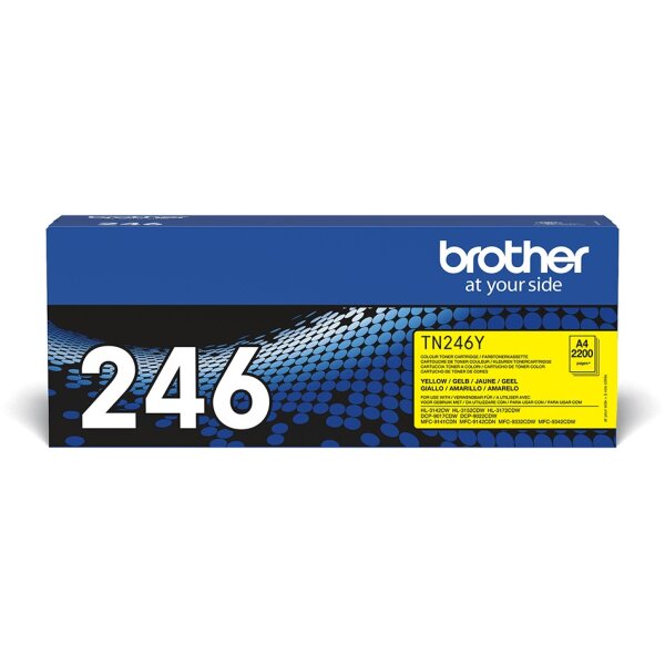 Brother Toner TN-246Y Gelb