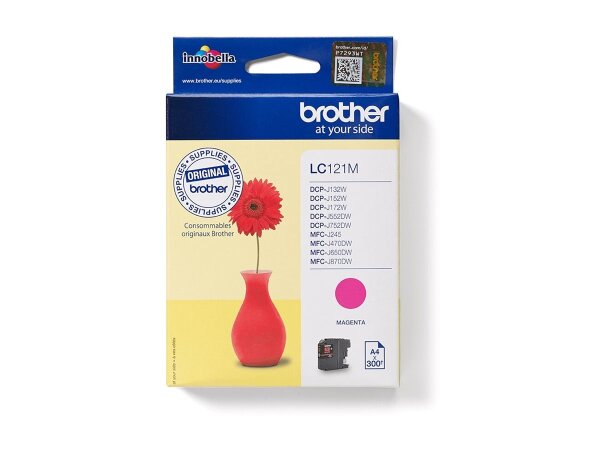 Brother LC121M - Magenta - original - Tintenpatrone