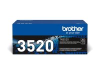 Brother TN3520 - Schwarz - original - Tonerpatrone
