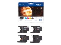 Brother LC1240 Value Pack - Schwarz, Gelb, Cyan