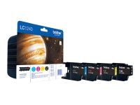 Brother LC1240 Value Pack - Schwarz, Gelb, Cyan