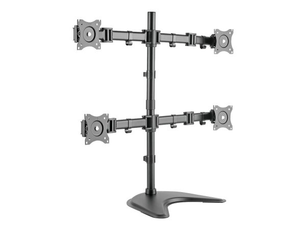 DIGITUS Quad Monitorhalterung, 4x 27", 4x 8 kg