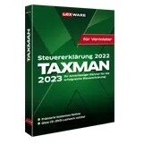 Lexware TAXMAN 2023 für Vermieter - 1 Device, bis zu 5 Steuererklärungen - ESD-DownloadESD