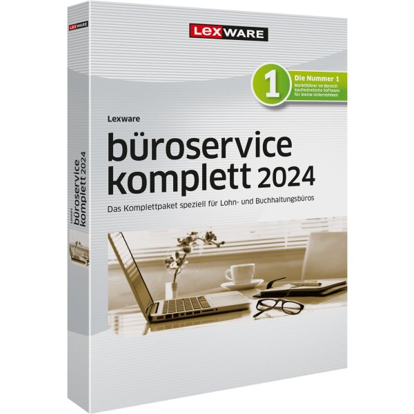Lexware Büroservice Komplett 2024 Mehrplatzversion - 1 Device, ABO - ESD-DownloadESD