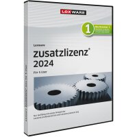Lexware Zusatzlizenzen 2024 für 5 User - ABO -...