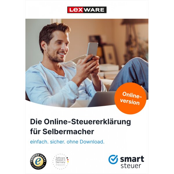 Lexware Smartsteuer 2024 Steuererklärung für das Jahr 2023 - ESD-DownloadESD