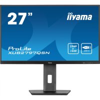 68,5cm/27" (2560x1440) iiyama PROLITE XUB2797QSN-B1 16:9 WQHD IPS 1ms 100Hz HDMI DP USB-C RJ45 Speaker Pivot Black