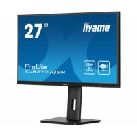68,5cm/27" (2560x1440) iiyama PROLITE XUB2797QSN-B1 16:9 WQHD IPS 1ms 100Hz HDMI DP USB-C RJ45 Speaker Pivot Black