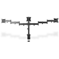 DIGITUS Triple Monitorhalterung, 3x 27", 3x 8 kg